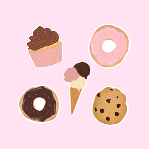 SWEET TREATS STICKER PACK